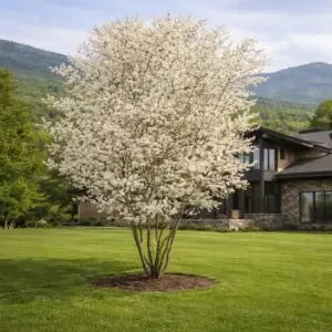 Amelanchier laevis<span> - </span>Allegheny Serviceberry (B&B.DR.DRGHT.FC.H.NB.OP.W)